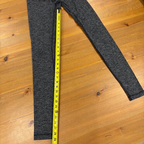 Lululemon Wunder Under 29" Mid-Rise Leggings in Coco Pique Black White Size 4 - Picture 11 of 13
